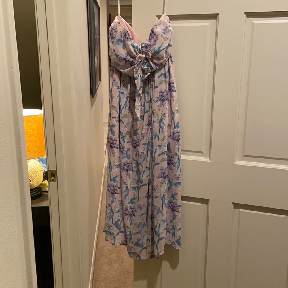 Floral dress perfect for a spring wedding!
